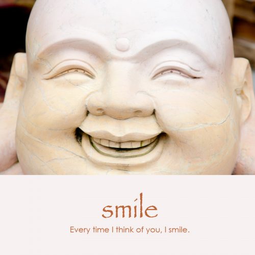 Smile e-card: Every time I think of you, I smile — $1.95
