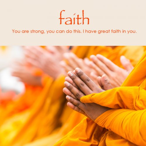 Faith e-card: You are strong, you can do this. I have great faith in you. — $1.95