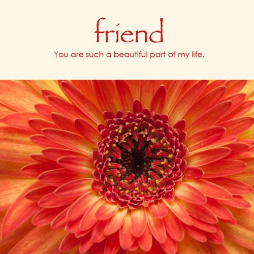 Friend e-card: You are such a beautiful part of my life — $1.95