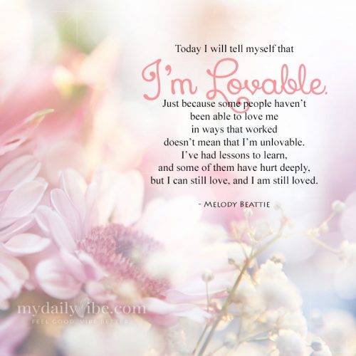 I’m Lovable by Melody Beattie