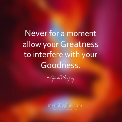 Never for a Moment by Oprah Winfrey