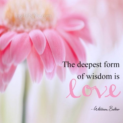 The Deepest form of Wisdom by William Butler
