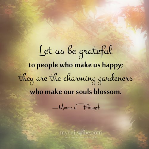 Let Us Be Grateful by Marcel Proust