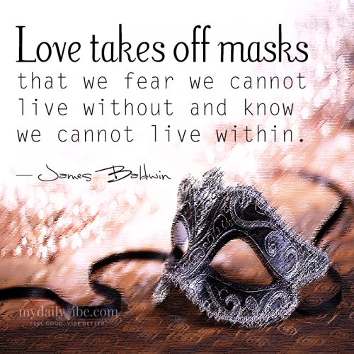 Love Takes Off Masks by James Baldwin