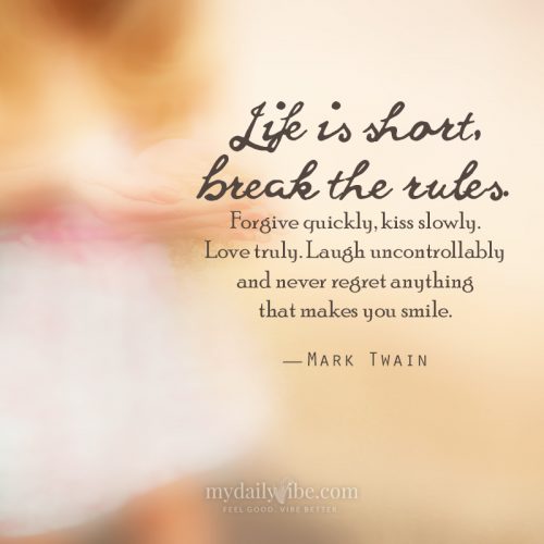 Life is Short by Mark Twain