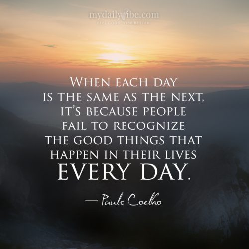 When Each Day by Paulo Coelho