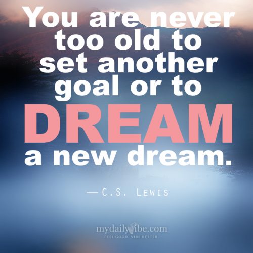You Are Never by C.S. Lewis