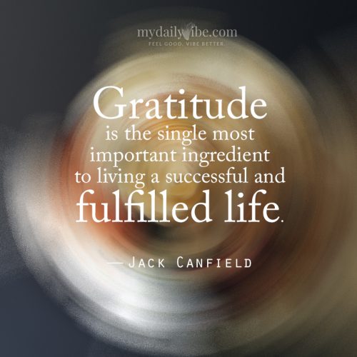 Gratitude by Jack Canfield