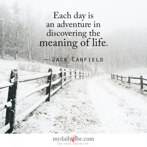 Each Day Is An Adventure by Jack Canfield