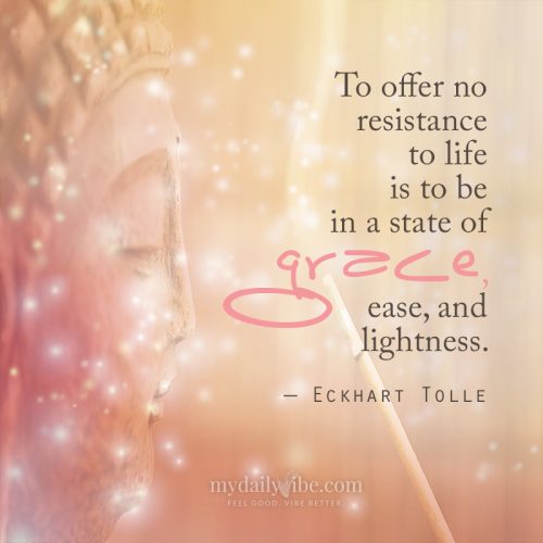 To Offer No Resistance by Eckhart Tolle