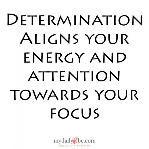 How Determined Are You?