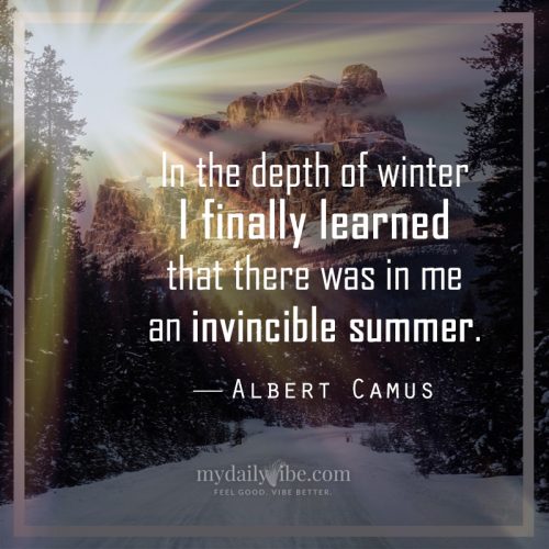 In the Depth of Winter by Albert Camus