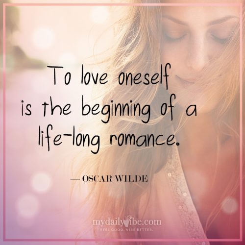 To Love Oneself by Oscar Wilde