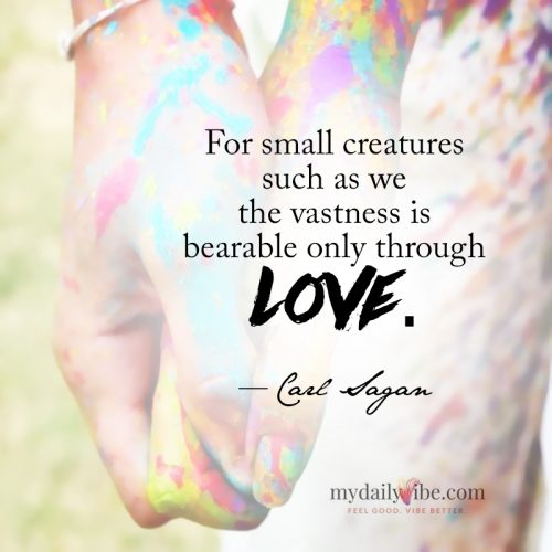 For Small Creatures by Carl Sagan