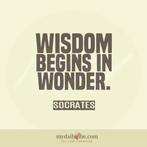 Wisdom by Socrates