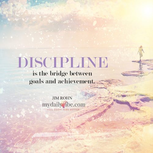 Discipline Is The Bridge by Jim Rohn