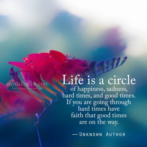 Life Is A Circle by Unknown Author